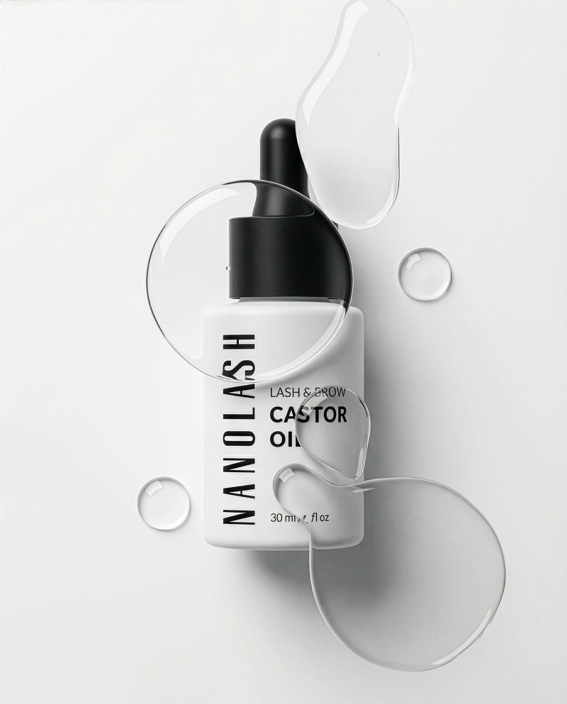 nanolash luomu risiiniöljy